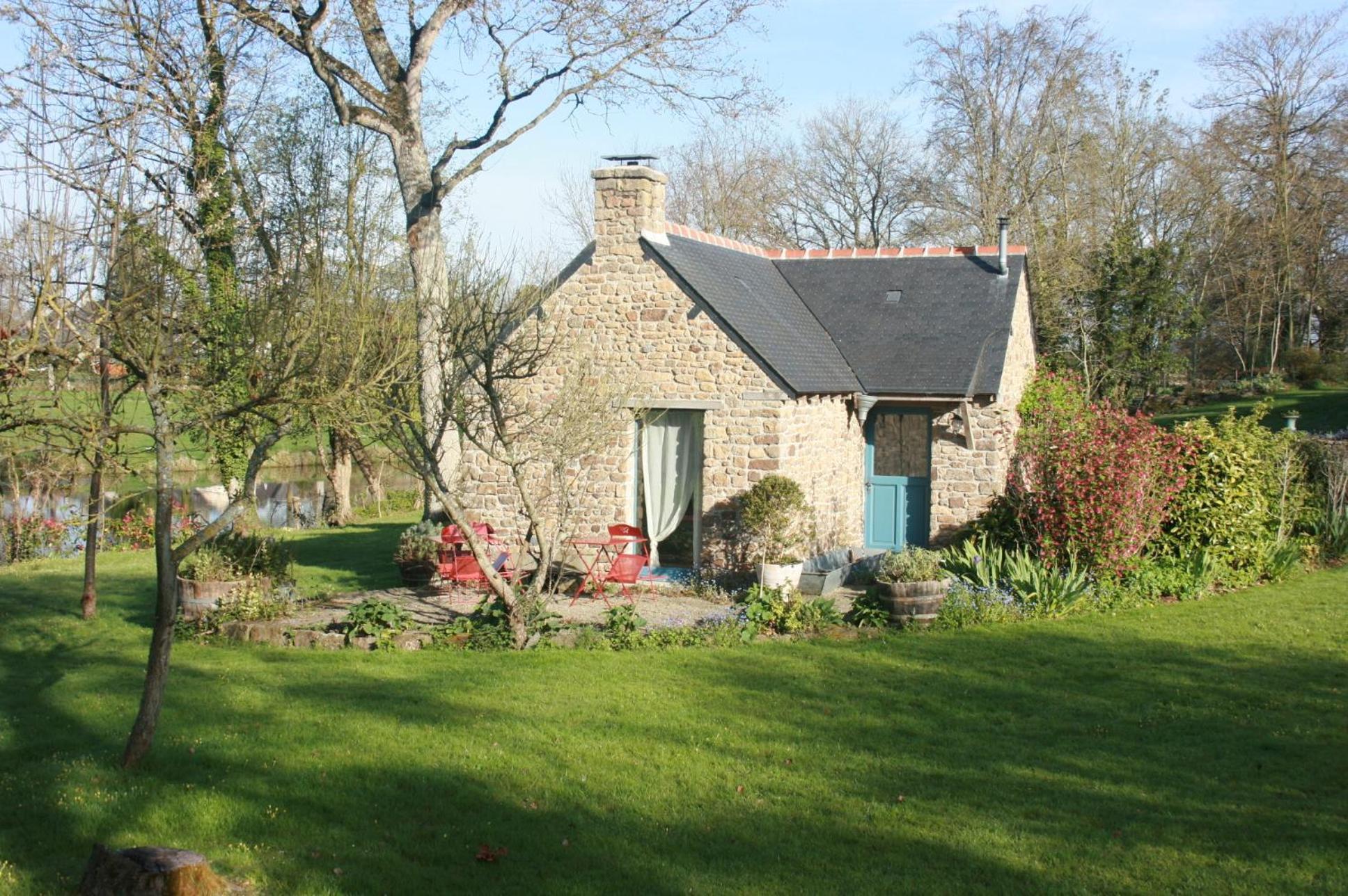Saint-Pierre-de-Plesguen Au Pont Ricoul Bed & Breakfast エクステリア 写真