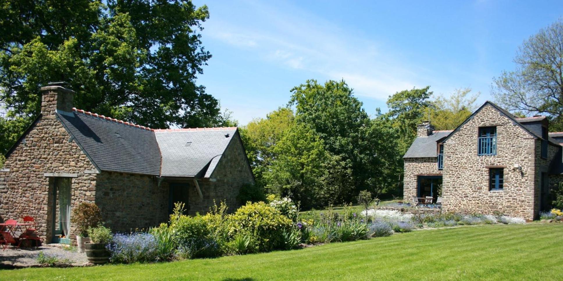 Saint-Pierre-de-Plesguen Au Pont Ricoul Bed & Breakfast エクステリア 写真