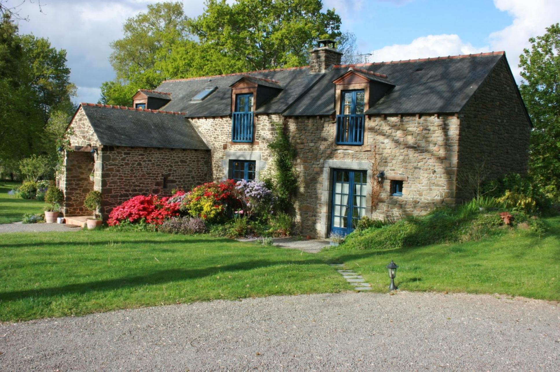 Saint-Pierre-de-Plesguen Au Pont Ricoul Bed & Breakfast エクステリア 写真