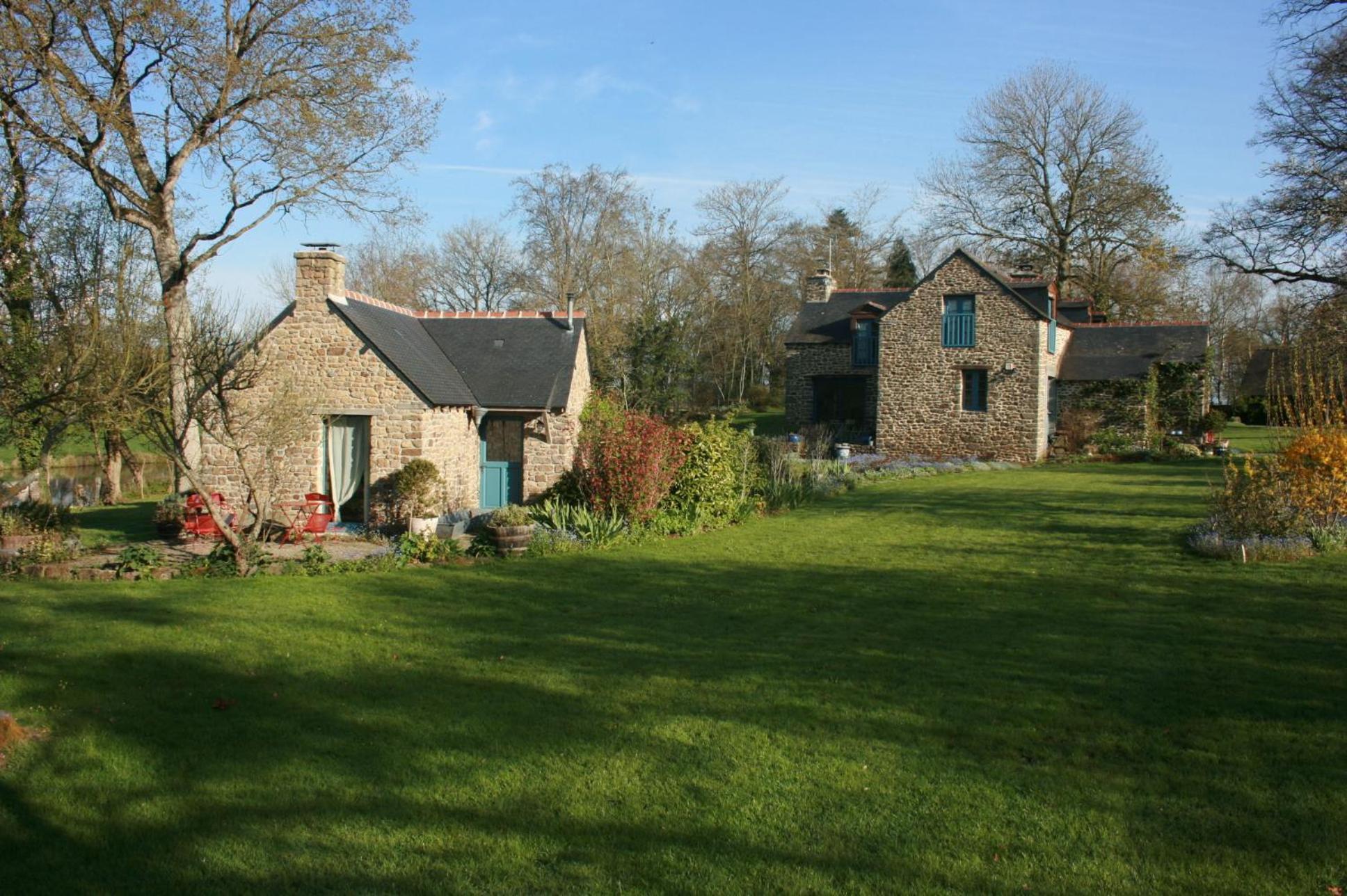 Saint-Pierre-de-Plesguen Au Pont Ricoul Bed & Breakfast エクステリア 写真