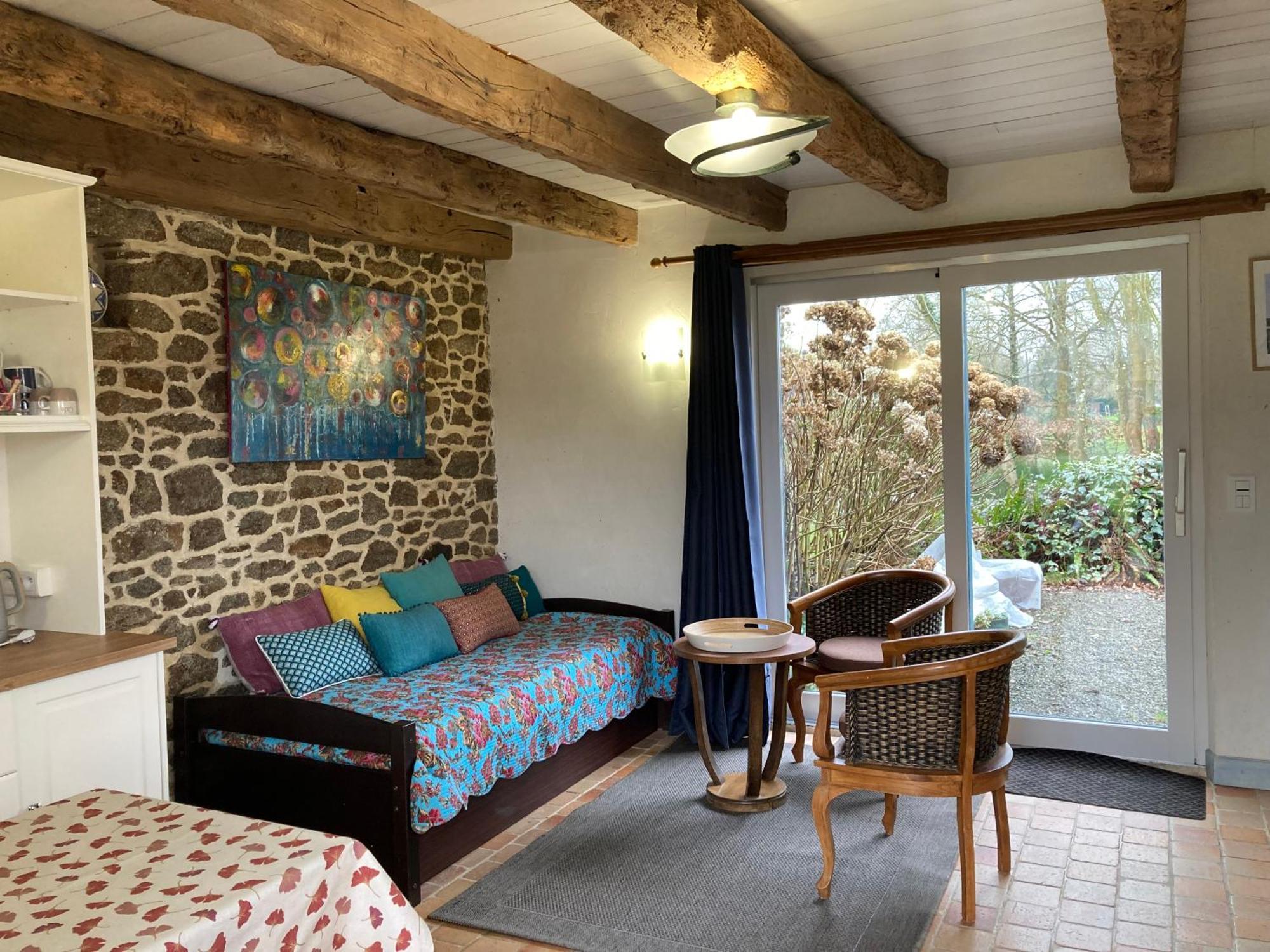 Saint-Pierre-de-Plesguen Au Pont Ricoul Bed & Breakfast エクステリア 写真